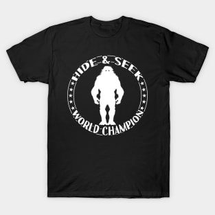 Hide And Seek Champion Bigfoot T-Shirt